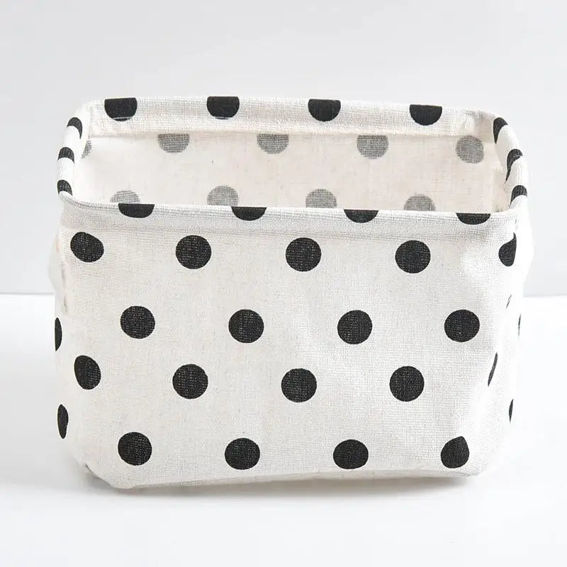 Waterproof Desktop Sundries Basket Storage Box Cosmetic Toy Organizer Qme A15