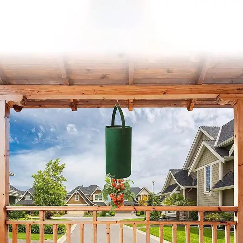 Multifunction Strawberry Vegetable Flower Plant Grow Bags Felt Qme