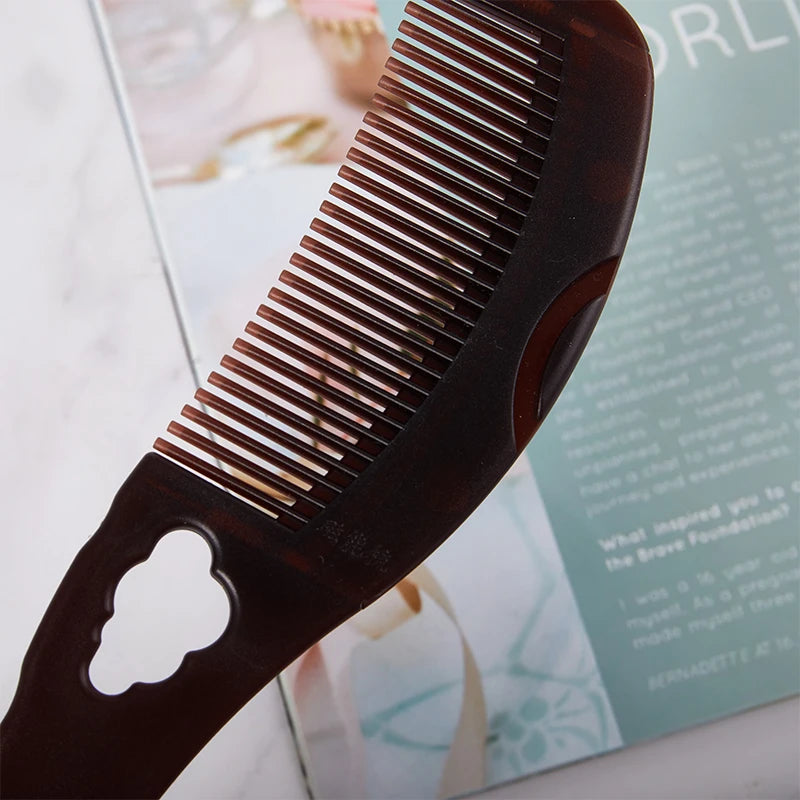 Anti-static Anti-tangling Hair Brush Hollow Parting Comb Massage Care Qme
