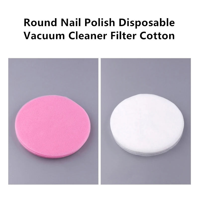 100 200 Sheets Non Woven Fabric Nail Vacuum Cleaner Filter Paper Qme