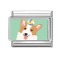 Design Cute Cartoon Animal Pet Series Cat Dog Rabbit Italian Link Fit