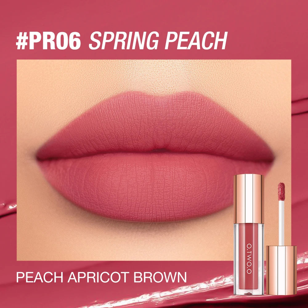 O TWO Lipstick Lip Tint Matte 24H Stay Color-locking Ultra-lasting Qme 06 China Mainland