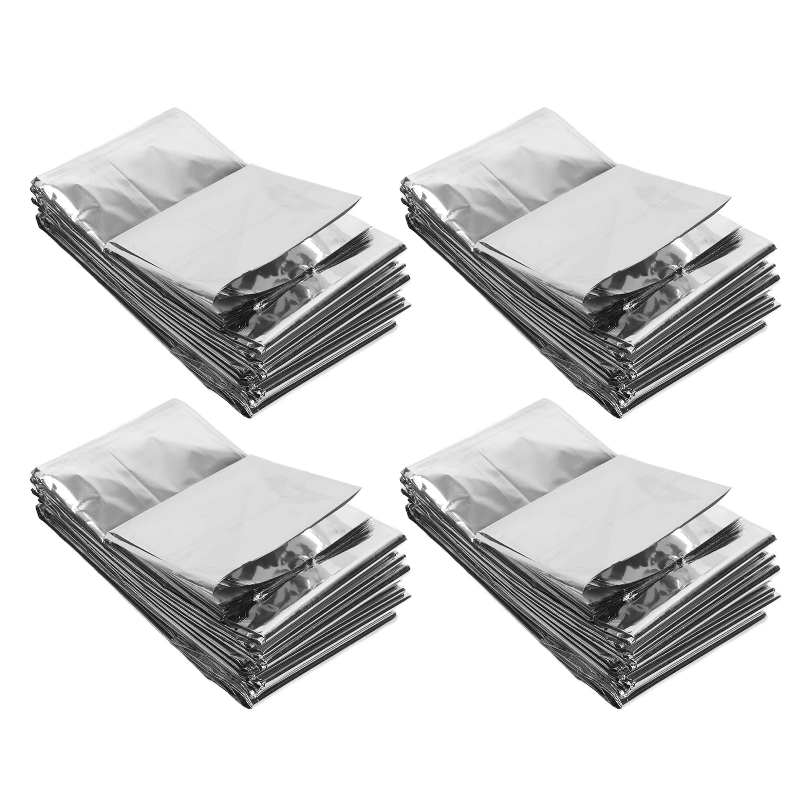 Survival Blanket Portable Emergency Blankets Reflective Multifuncational Waterproof Folding Keep Dry for Camping Qme