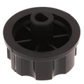 D-type Semi-circular Shaft Timer Switch Knob Button Air Fryer KL50-G3 Qme Black