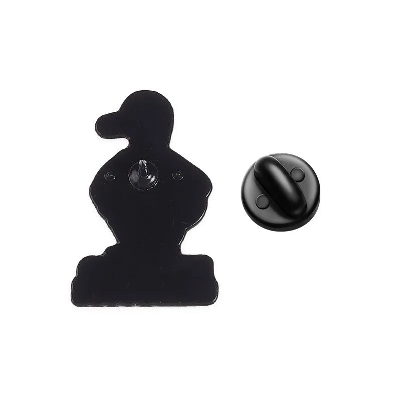 Cute Cartoon Duck Doctor Enamel Pin Lovely Animal Medical Theme Metal For Backpack Clothing Decor Collection Holiday Small Gifts Qme