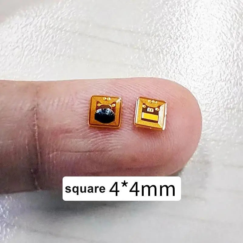 Programmable 4 Micro FPC NFC RFID Tag Sticker Ntag213 Reading Range Qme