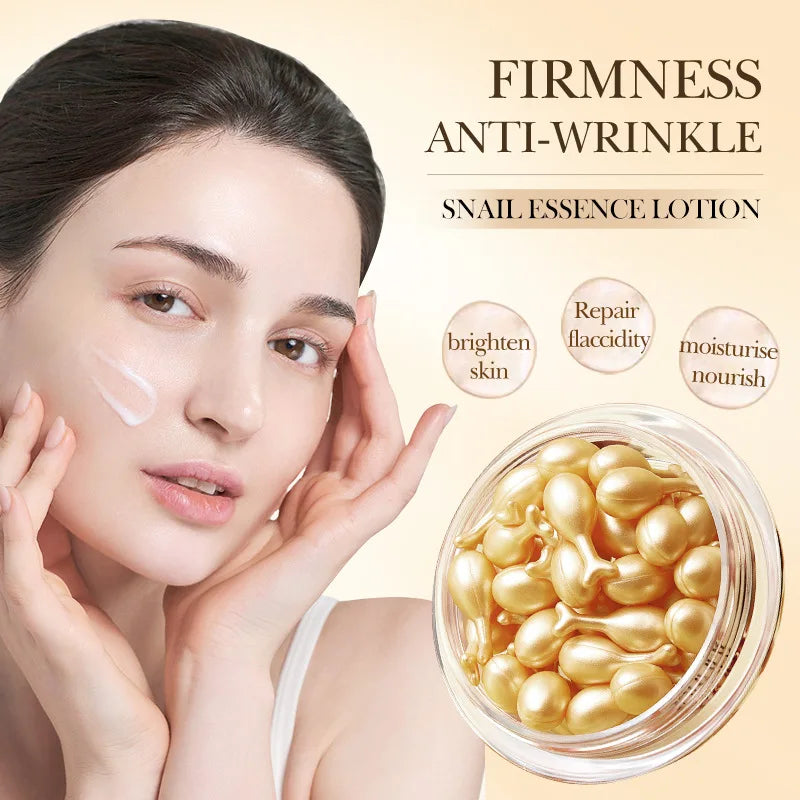 30pcs Capsules Vitamin E Face Essence Lifting Firming Whitening Shrink Pores Faded Wrinkle Aging Freckle Repair Skin Care Serum Qme