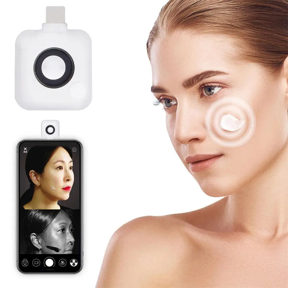 UV Camera For Sunscreen Test Portable UVlook UV Camera For Sunscreen Test For Smartphone Visible Facial Sun Protection For IOS Qme