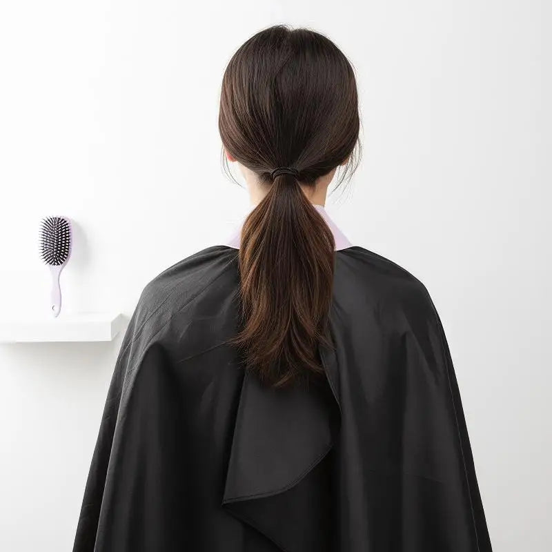 Silicone Stylist Cutting Collar Hair Dyeing Shawl Waterproof Neck Qme