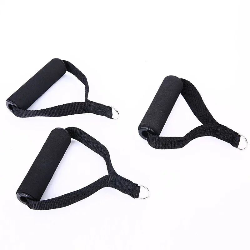 2PCS Pull Rope Grip Fitness Accessories Exercise Band Handle Rally Handle for Yoga Hammock Handle Resistance Bands Foam Handle Qme