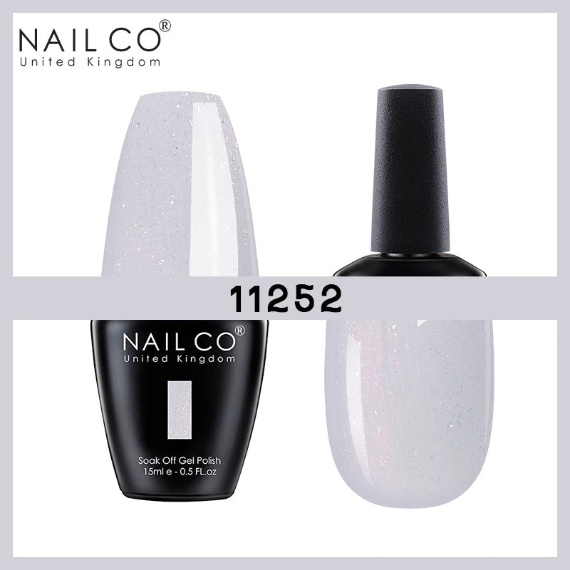 NAILCO Nude Nails Gel Nail Polish UV LED Semi-permant Varnish Hybrid