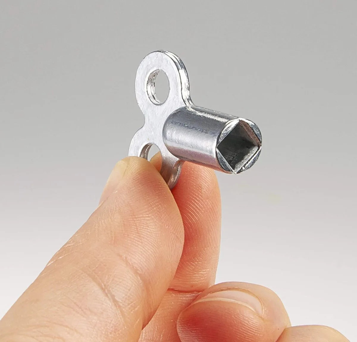 Zinc Alloy Radiator Exhaust Valve Key 5 Square Socket Accessory Qme