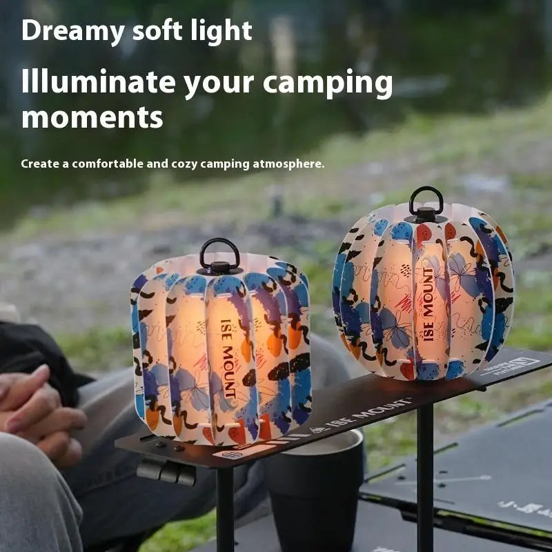 Lampshade Waterproof Camping Lamp Cover Atmosphere Lantern Shade Qme