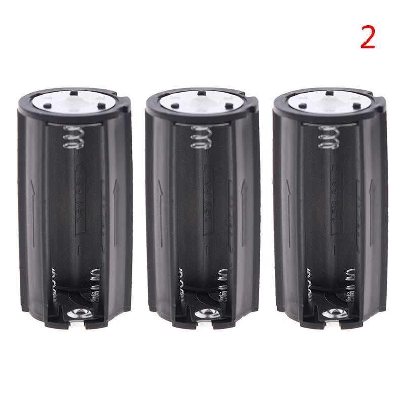 1 3x AA D Battery Adapter Converter Holder Case Box Series Circuit Qme 23Pcs