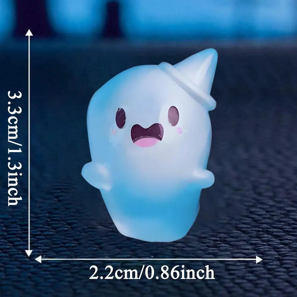 Miniature Ghost Figurines Luminous Resin Figures Small Garden Decor Qme D China Mainland