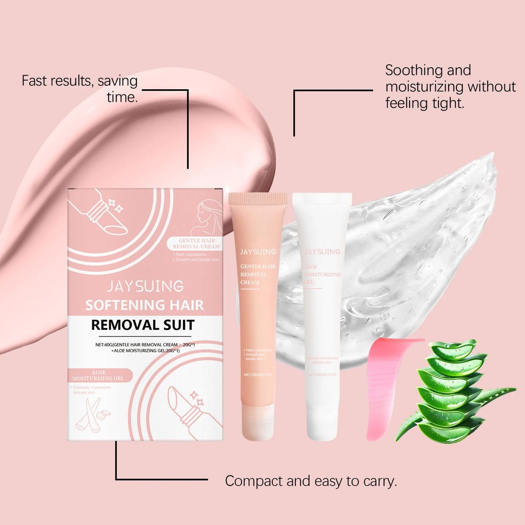 3 Minutes Fast Hair Removal Cream Painless Hair Growth Inhibitor Lip Face Arm Armpit Leg Permanent Depilatory for Men Women Care Qme