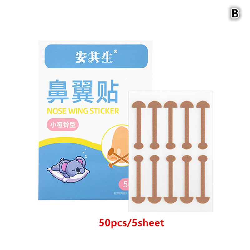 50 100 Nose Wing Slimming Strips Invisible Thin Patches Narrowing Qme B