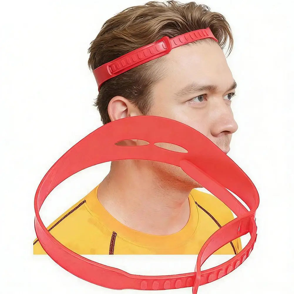 1PCS Adjustable Haircut Shaving Template DIY Curved Hair Headband Home Cutting Guide Silicone Hair Styling Trimming Tool B9H2 Qme