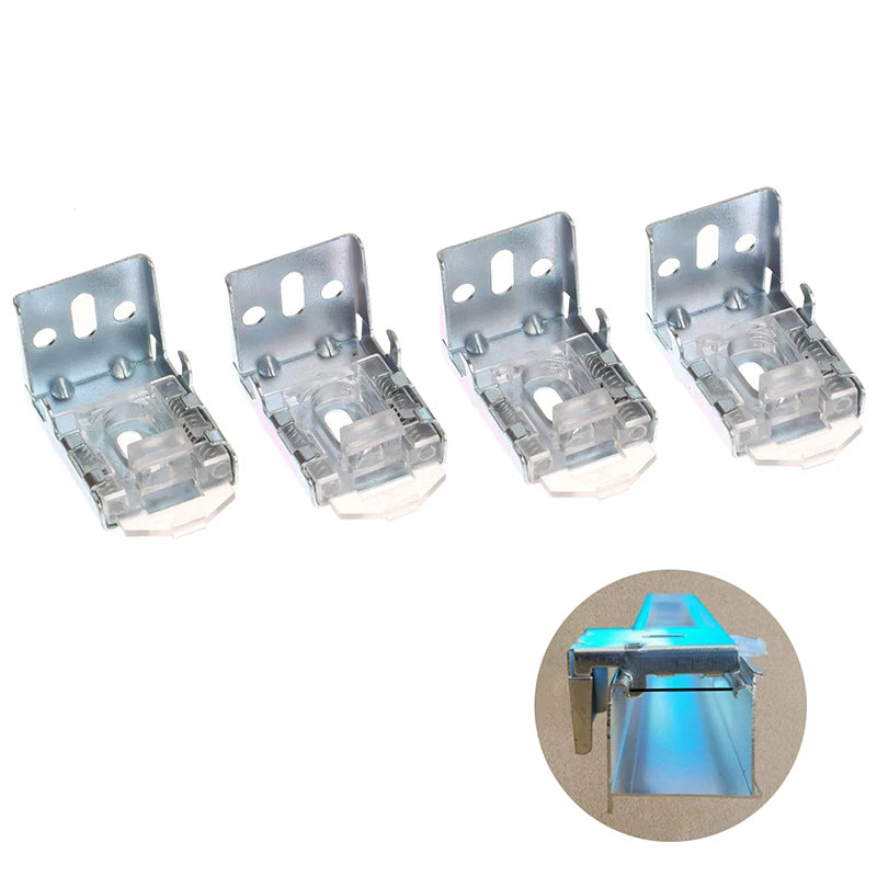 Ceiling Wall Brackets Venetian Blinds Rail 4 5 2 3 Loading Mounting Qme