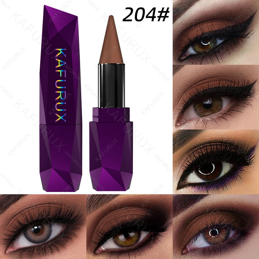 4 Colors Matte Eyeshadow Stikc Eye Shadow Pen Waterproof Nude Makeup Qme 204