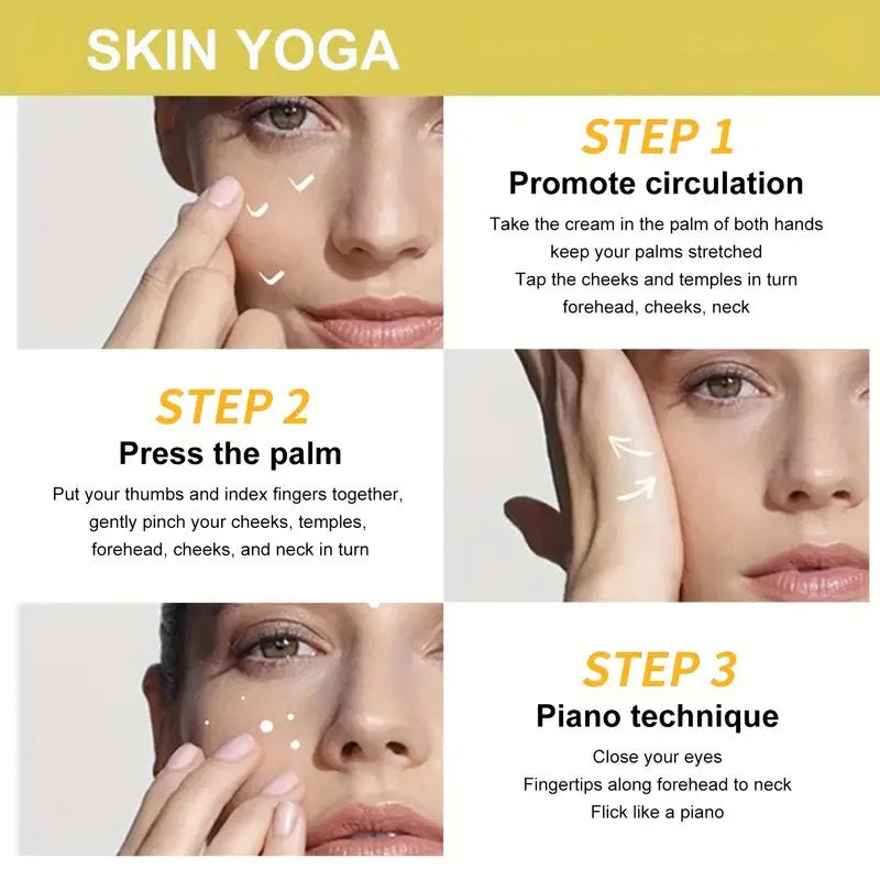 Honey Instant Face Lift & Firm Skin Cream Sustainable Face Lifting Reduces Fine Lines Gentle Moisturizing Care Cream Qme