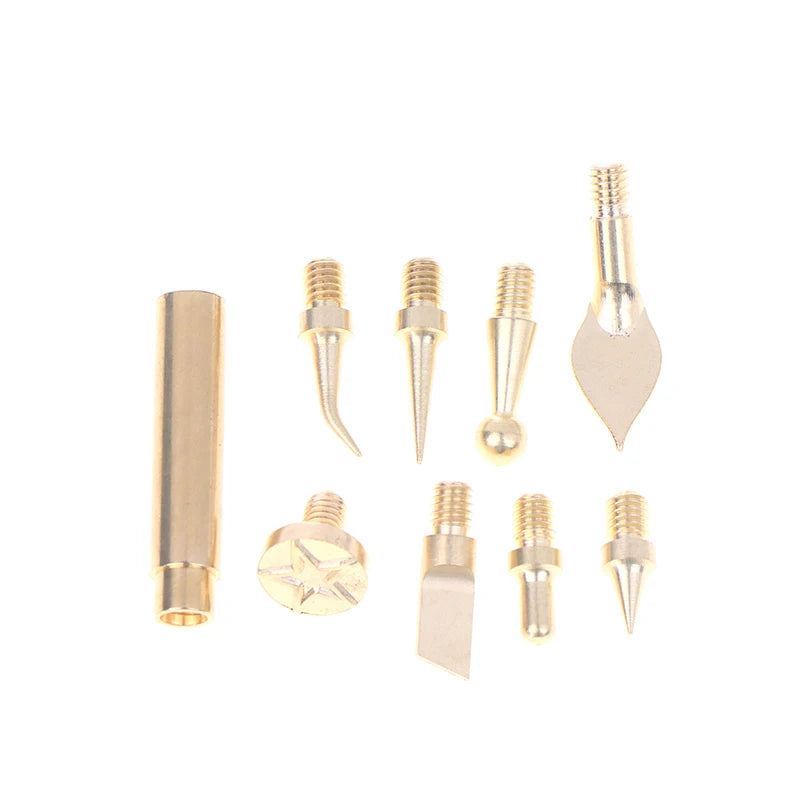 Iron Tip Melt Heat Insert Tool Soldering 3D Printing Brass Thread Qme