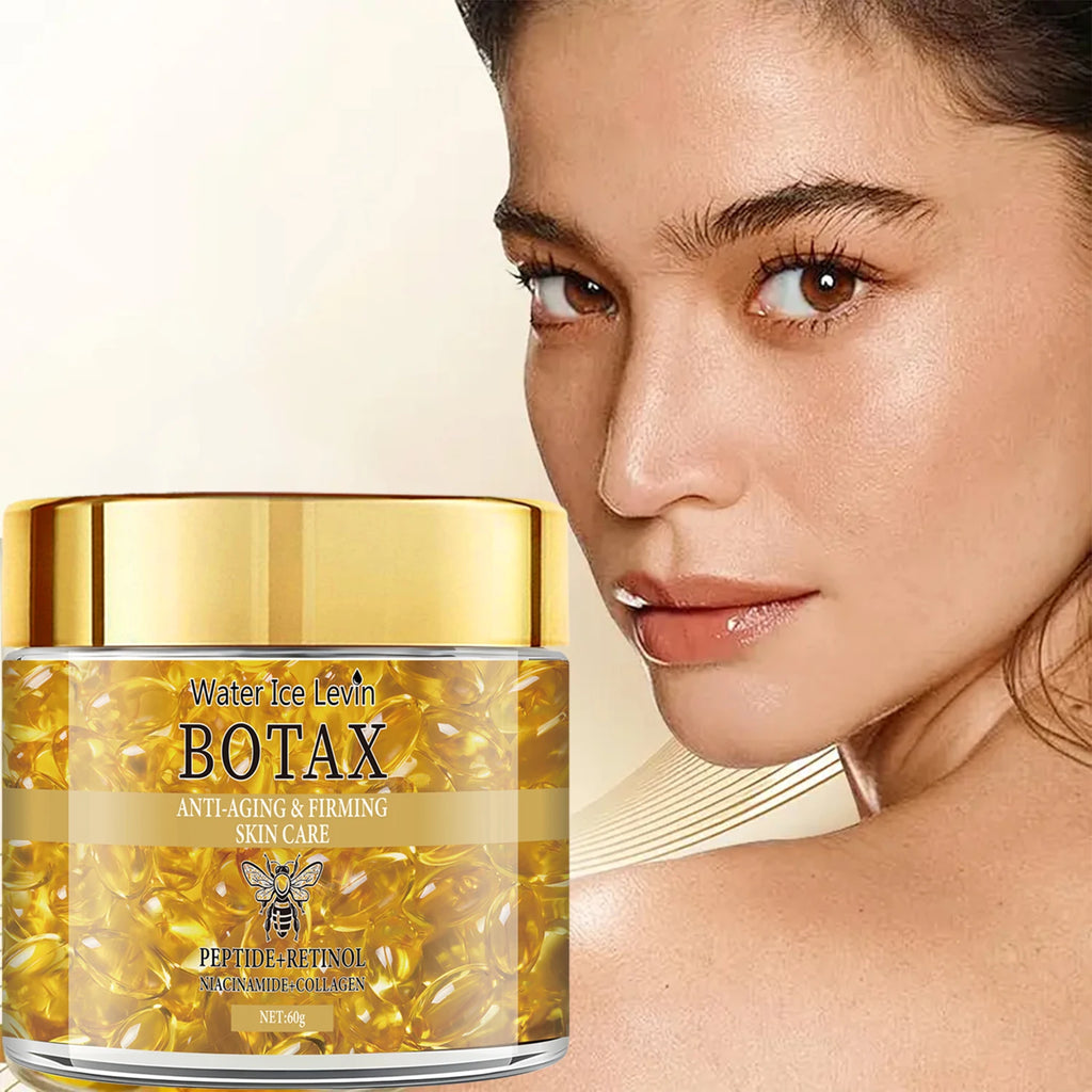 Retinol Firming and Lifting Cream, Rich in Peptides, Collagen, and Hyaluronic Acid, Suitable for All Skin Types, Tightens and Smooths Skin, Makes Skin Look Younger, and Provides Deep Hydration Qme