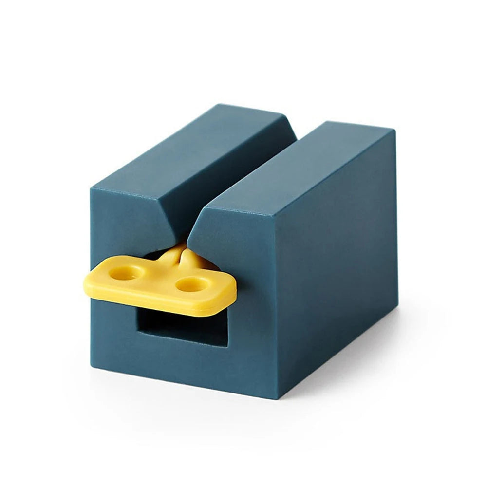 Lazy Toothpaste Squeezer Face Wash Roller Presses The Magic Squeezer Toothpaste Clip Clean Bathroom Home Qme Dark blue