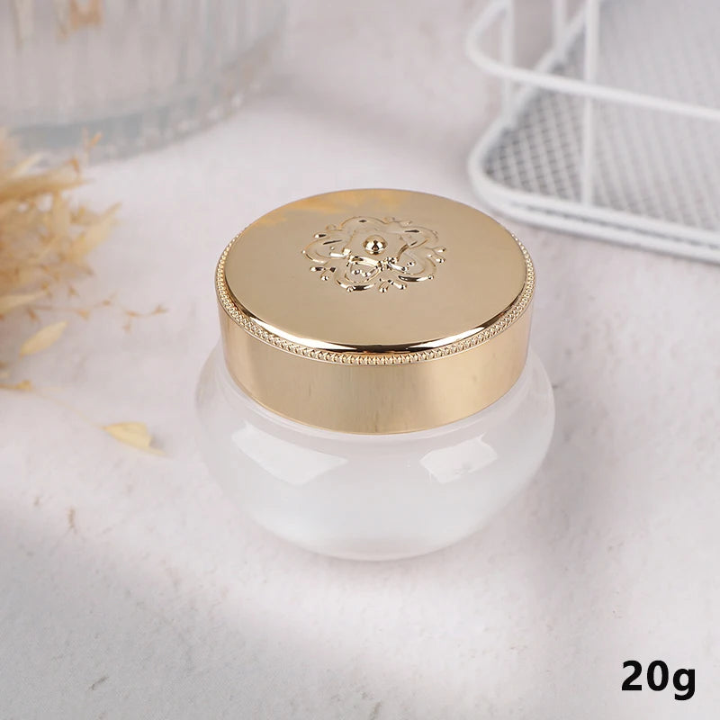 5 10 Empty Refillable Cream Jars Travel-friendly Makeup Skincare Qme C2