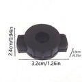 1/2Pcs Milk Collector Shut-off Valve Milking Machine Stop Valve For DL HC150/360 Stop Check Valve Handle Parts Qme 1Pcs