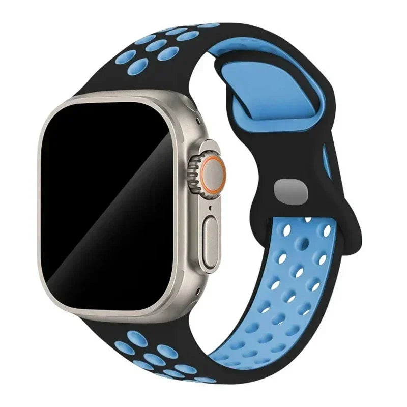 Silicone Strap Apple Watch Band Ultra 2 Sport Bracelet Iwatch Series