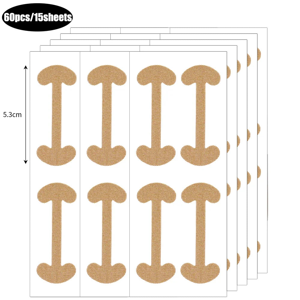 100PCS Ingrown Toenail Correction Strips Lasting Adhesion Waterproof Nail Correction Stickers Elasticity Toe Care Pedicure Tools Qme 60PCS