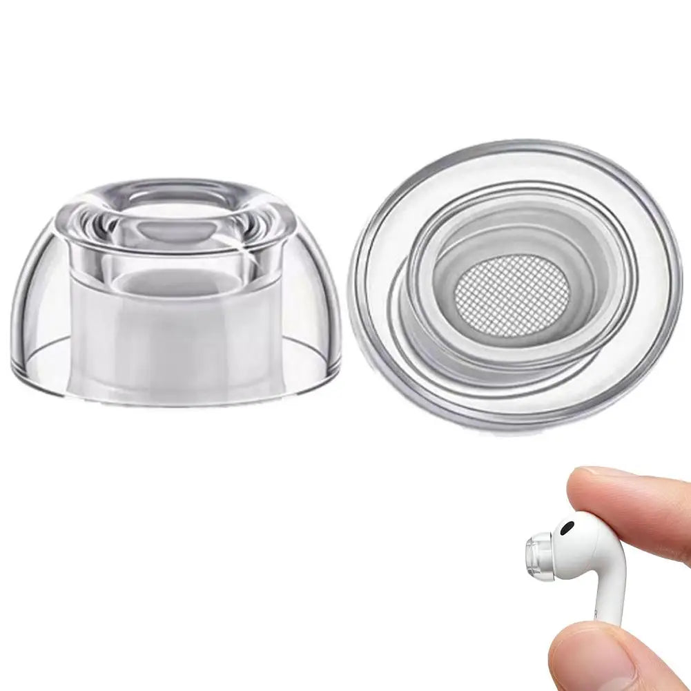 Silicone Eartips For Apple AirPods Pro 3 Soft Noise Reduction Earbuds Cap Replacement Protective Earbuds Covers Qme L