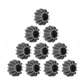 Silicone Laundry Ball Reusable Clothes Hair Cleaning Tool Pet Hair Remover Washing Machine Homeuse Cat Hair Catcher Laundry Ball Qme 10pcs grey