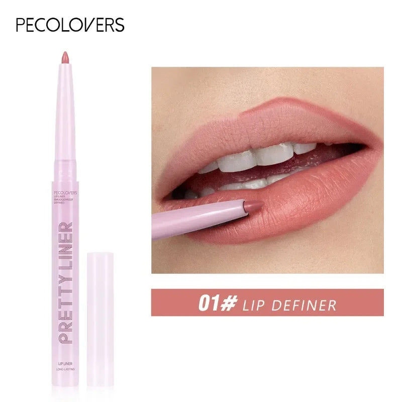 Purple Lip Line Pen Waterproof Pollution Proof Durable Will Not Drop Qme 01