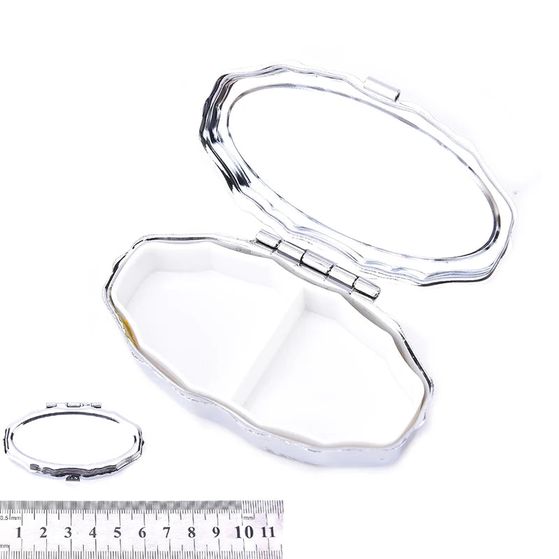 Portable Pillbox Medicine Organizer Container Case Storage Holder Qme