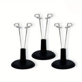 3pcs adjustable doll holder, suitable for labubu doll plastic display support accessories (excluding dolls) Qme black