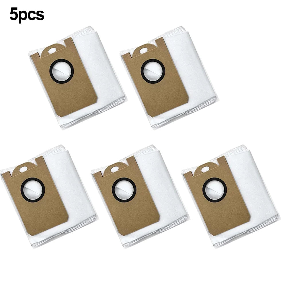 5PCS Dust Bags For HONITURE Q6 Pro Q5 Robotic Robot Vacuum Cleaner Dust Bag Replacement Household Cleaning Tools Accessories Qme