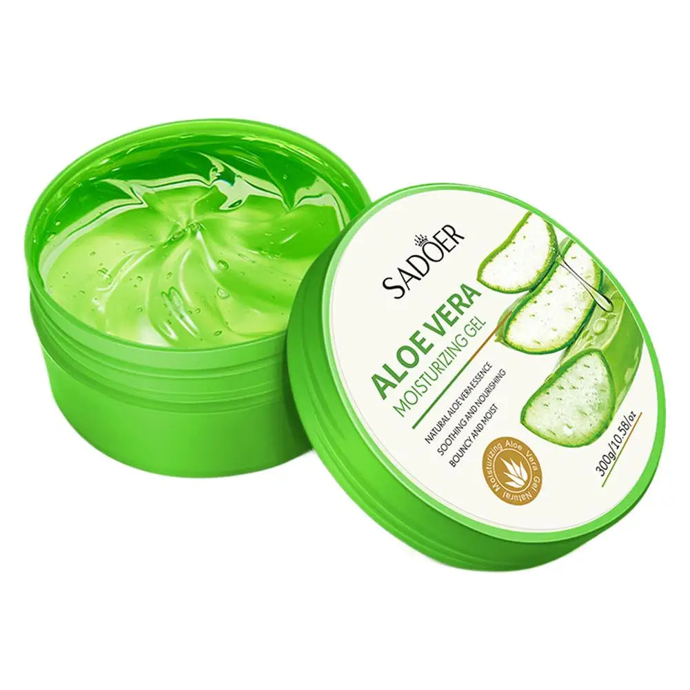 Aloe Vera Gel Cream Hydrating Moisturizing Fast-absorbing Non-sticky Qme A