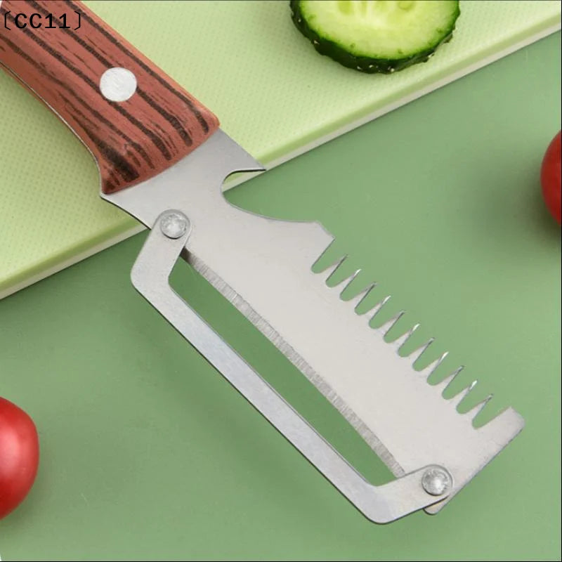 Multi-functional Vegetable Peeler Kitchen Ultra- Stainless Steel Qme