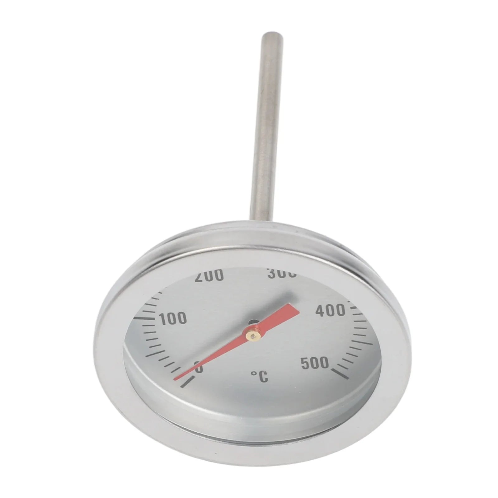 1x 500Degrees For Celsius Oven Thermometer With 70mm Long Sensor For Precise Controlling Stainless Steel BBQ Cooking Thermometer Qme