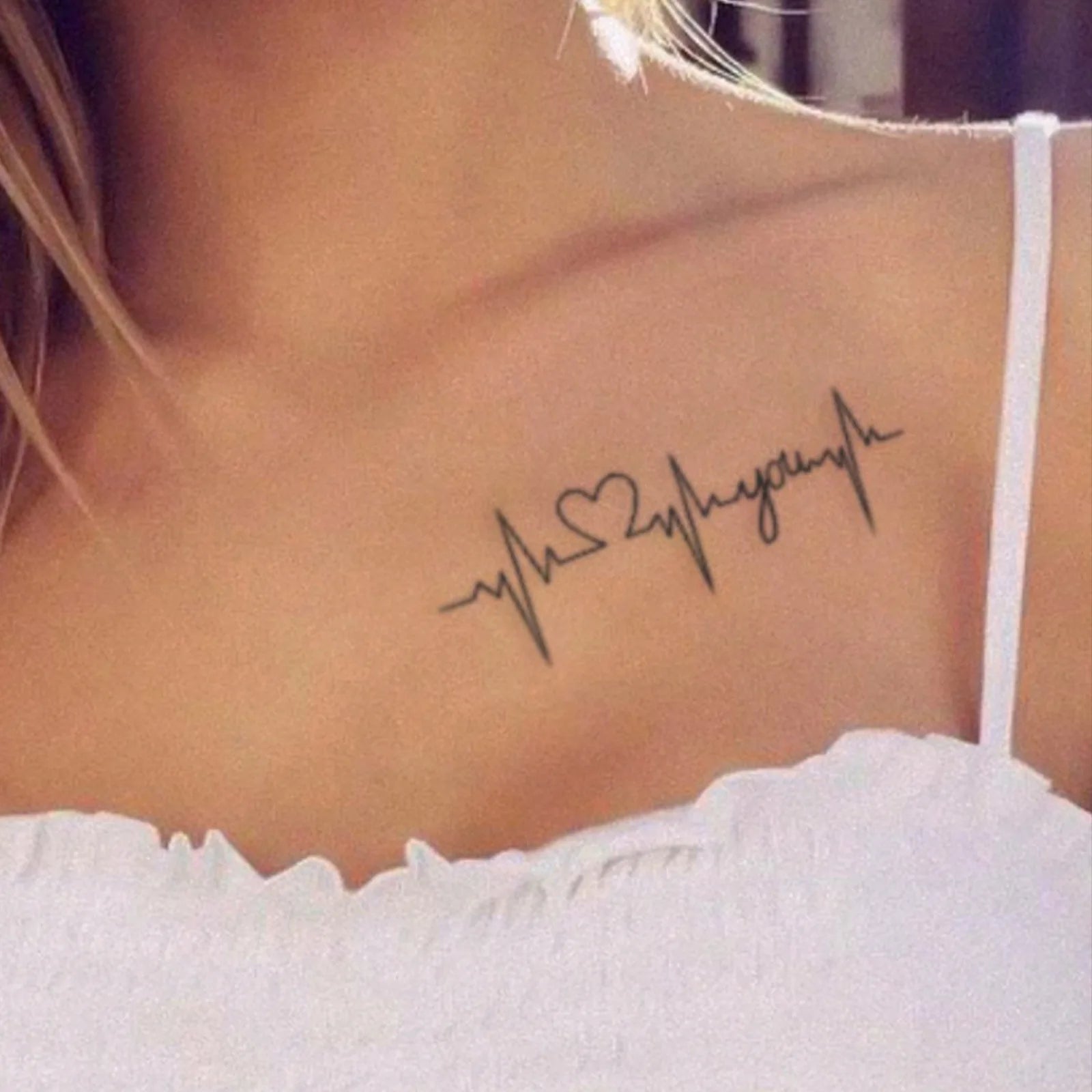 Minimalist Leaf Vine Tattoo Sticker Waterproof Long Lasting Fine Line Temporary Tattoo for Women Finger Hand Qme