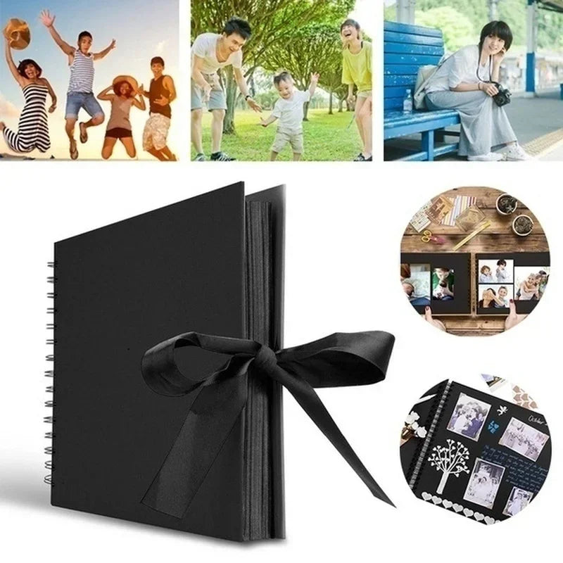DIY Handmade Craft Creative Photo Album Scrapbook Picture Album 1 Piece Photo Album Scrapbook Paper Wedding Anniversary Gift Qme