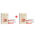 Premium Dentures Full Set Natural Improve Dental Caries Narrowing Tooth Gap Upper and Lower Silicone Teeth Denture Repair Kit Qme 2Set Boxed