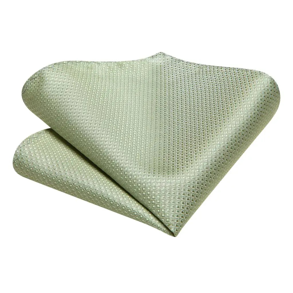 25 Colors Neck Ties Men Luxury Wide Silk Wedding Tie Pocket Square Qme