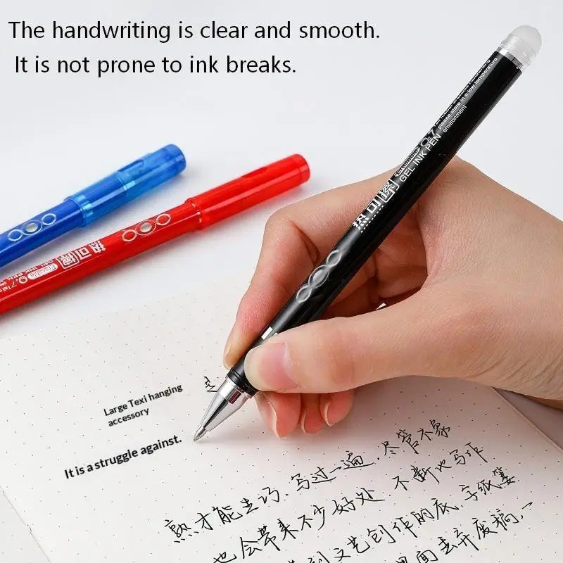 Heat Erasable Pen Gel Pens Nib Colored Smooth Writing School Office Qme