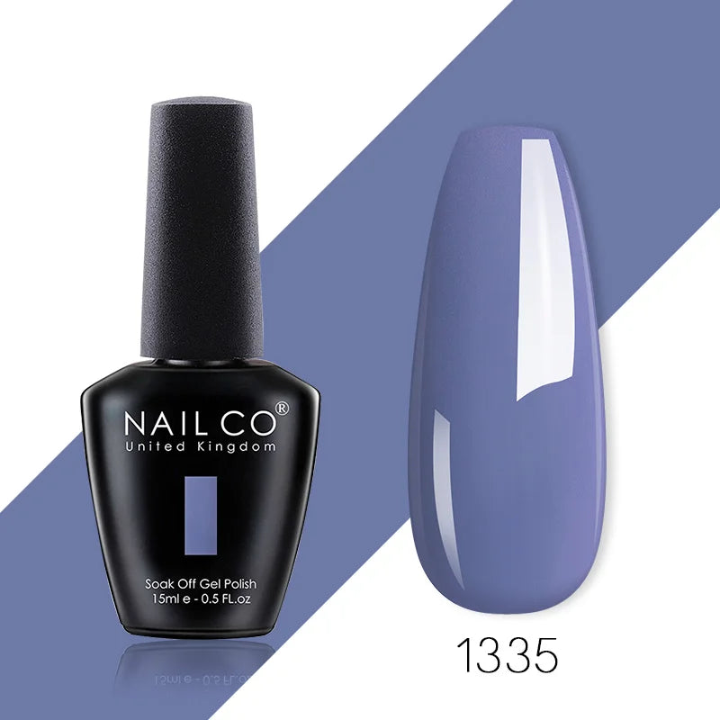 NAILCO 85 Colors Nail Gel UV LED Lacquer Manicure Varnish Hybrid Semi