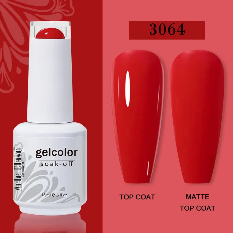 Arte Clavo Transparent Nude Pink Jelly Gel Nail Polish Semi Permanent
