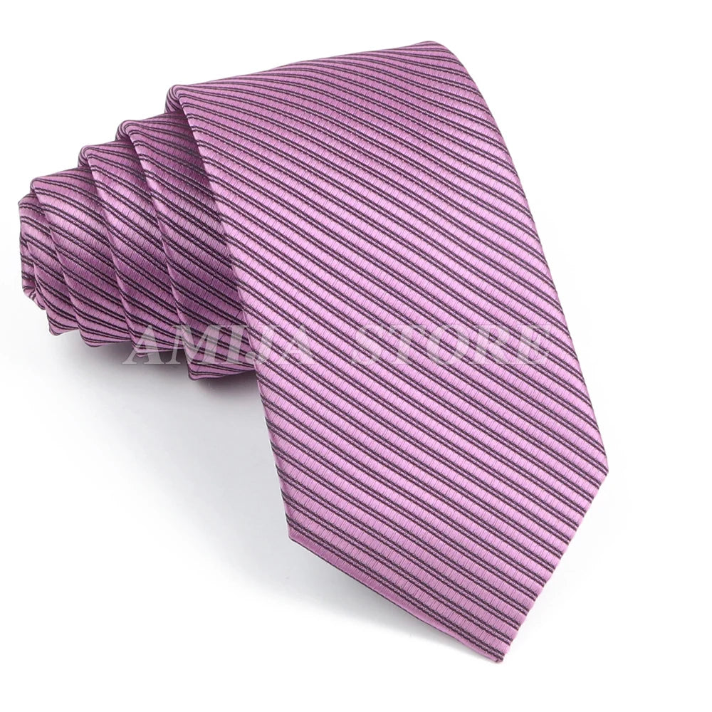 Tie Men Gravatas Wholesale Fashion Woven Luxury Necktie Dark Grey Dot Qme 35 China Mainland