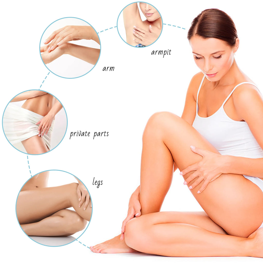 Hair Removal Spray Hair Growth Inhibitor Natural Painless Depilatory Spray Body Armpit Private Parts Hair Remover for Smooth Ski Qme